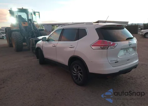 2016 Nissan Rogue S из США, поврежденный, VIN KNMAT2MV0GP734068